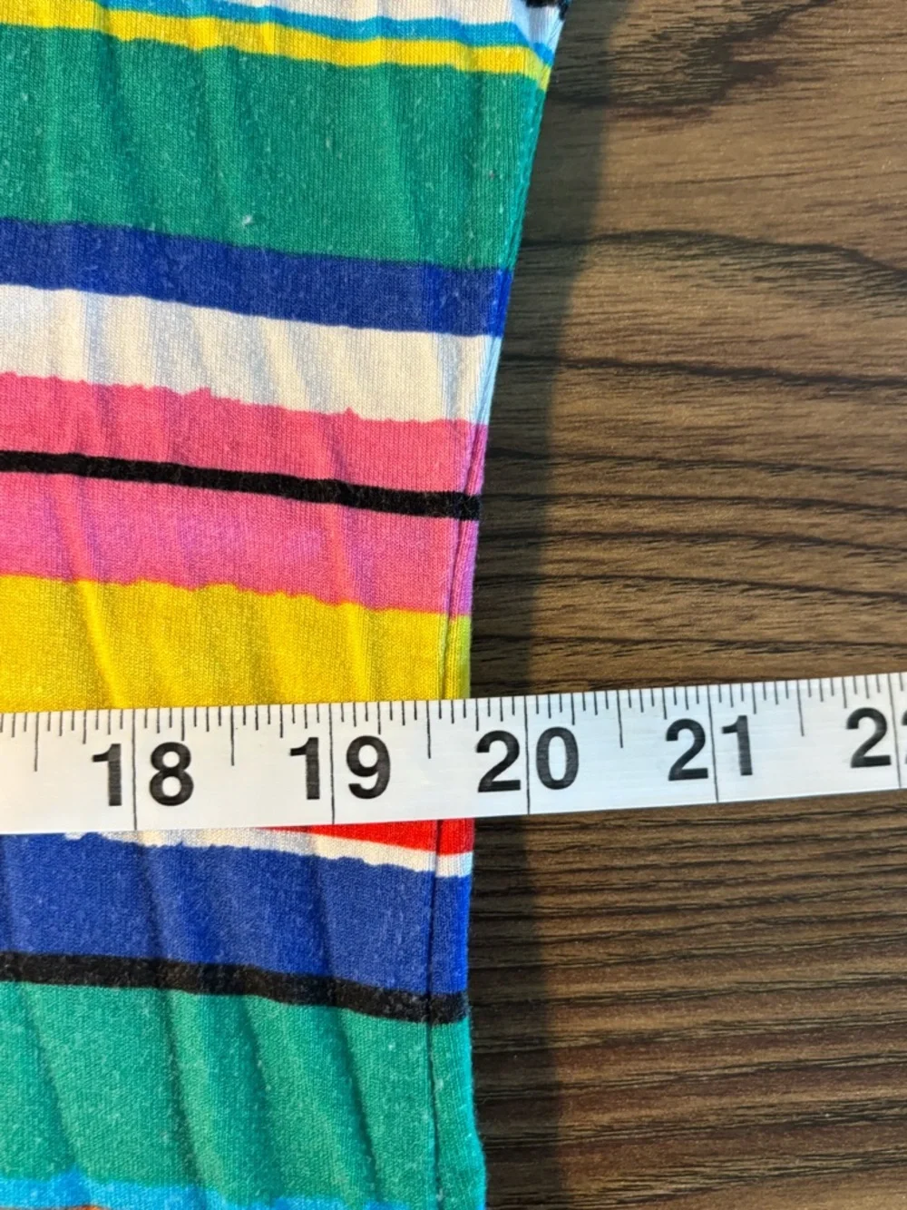 Ruby Rd. Multicolor Striped Boatneck Tee - Picture 4 of 6